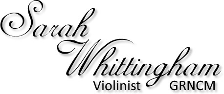 Sarah Whittingham Violinist